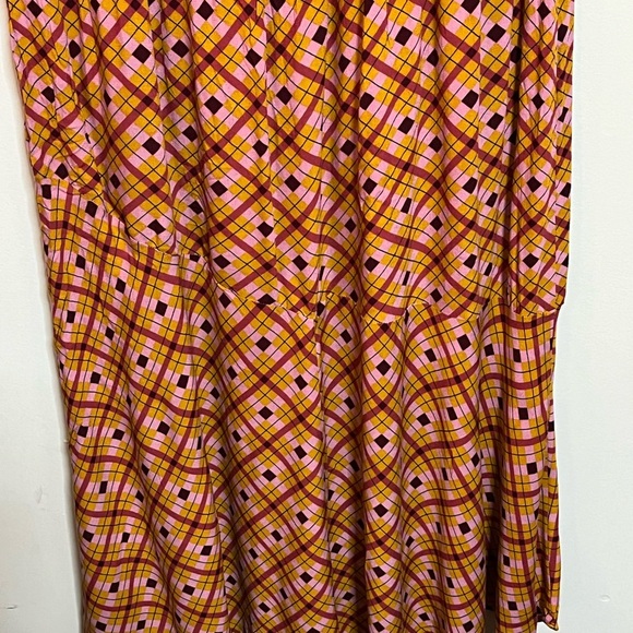 Eloquii Striped Maxi Rayon Dress Sz 20 - Picture 7 of 9